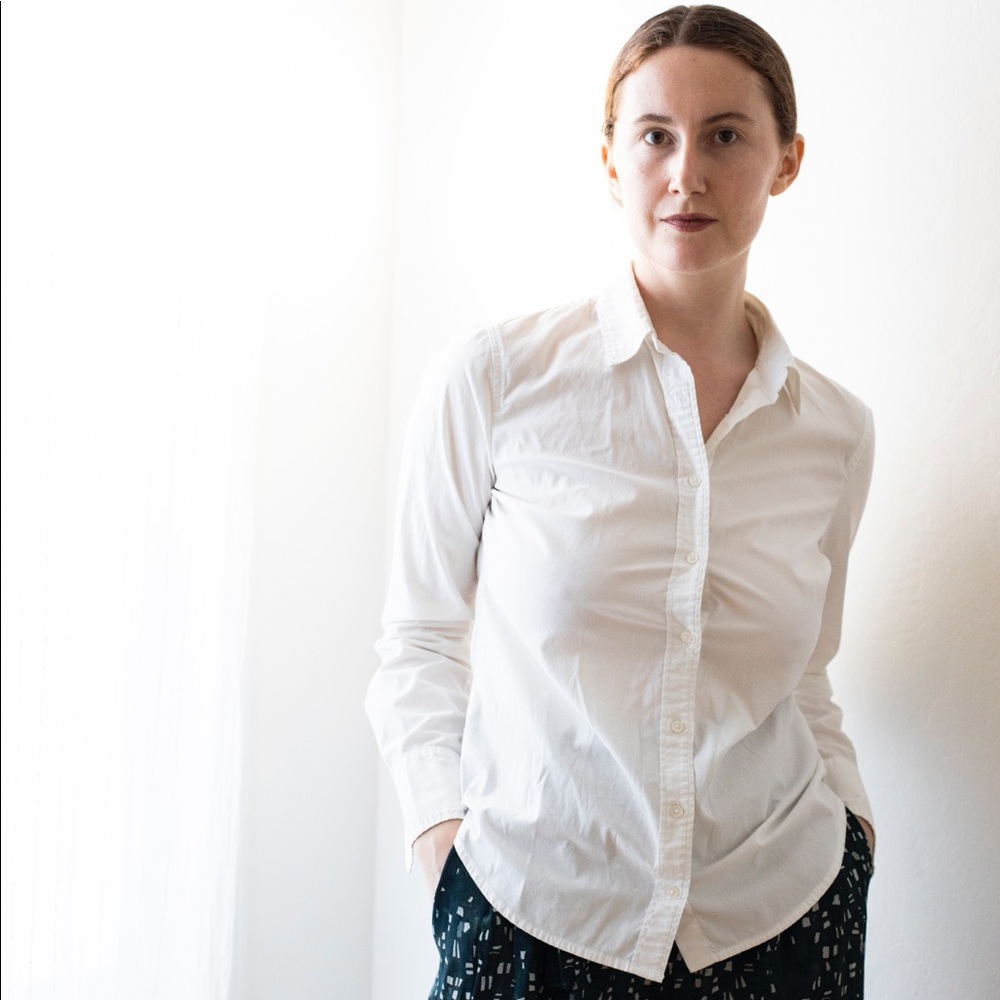 J Crew White Button Down